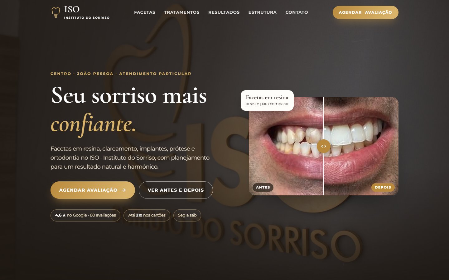 Site ISO · Instituto do Sorriso